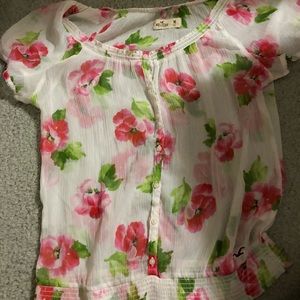 Hollister Floral Top